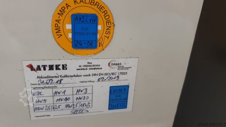 Härteprüfgerät Wolpert 930