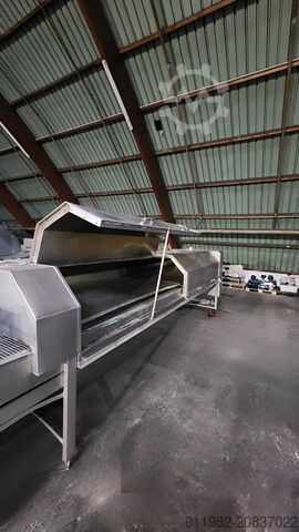 Fleischverarbeitungsmaschine  Tunnel à vapeur