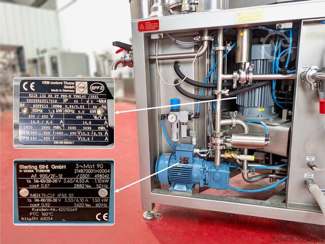 Fryma koruma Dinex Lab – Vakuummischer Romaco – Frymakoruma Dinex Lab