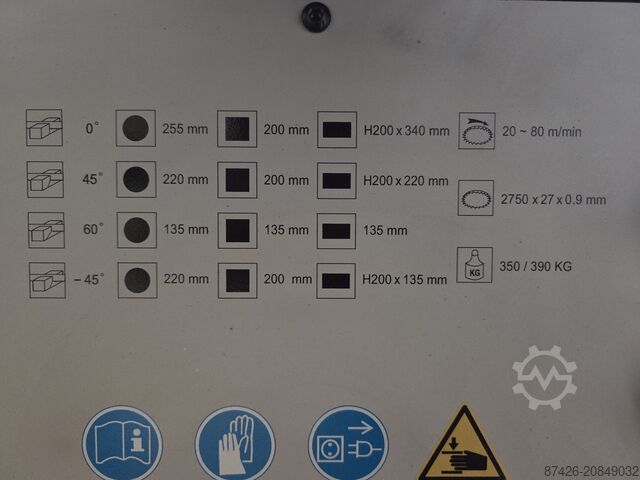 Bandsägemaschine Rogi CY300NT