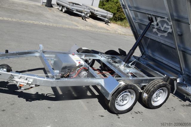 Trailer HUMBAUR HUK 303117 Kipper mit E-Pumpe