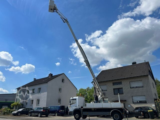 Working platform truck MERCEDES-BENZ Atego 1318 Hubarbeitsbühne  20,9Meter GSR 209