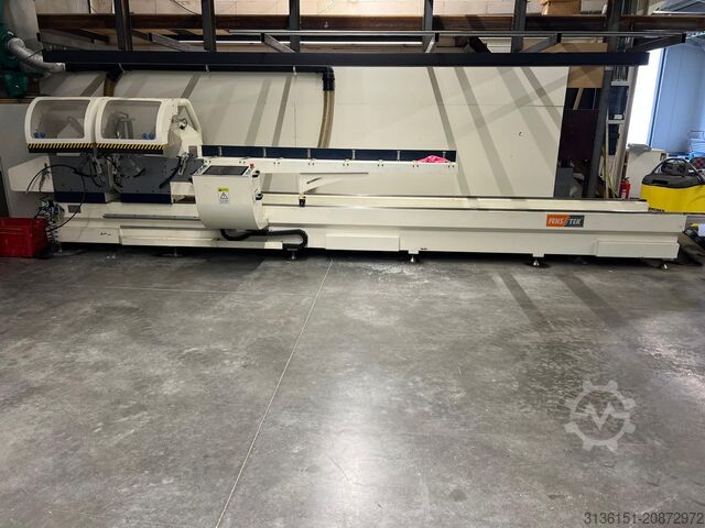 Aluminium-Doppelseiten-Sägemaschine Fenstek CNC Aluminium Double Head Cutting Saw