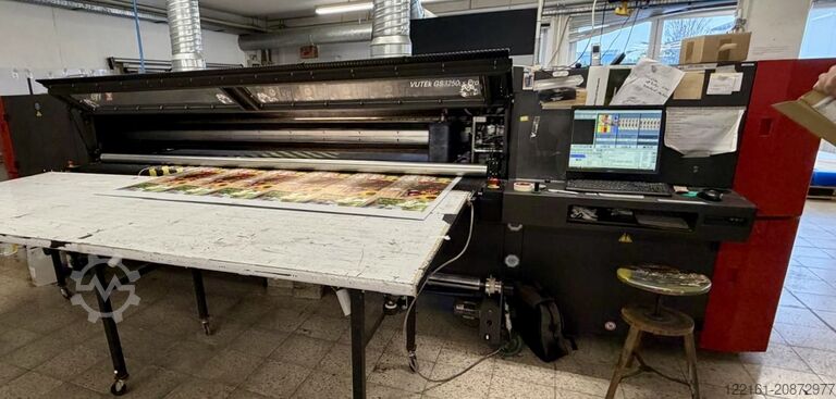 Digitaldruckmaschine efi Vutek GS 3250 LXpro LED 3,2m UV LED Hybrid Printer