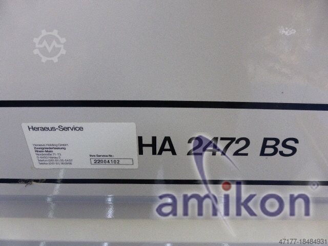 Reinraumwerkbank Heraeus HA 2472 BS