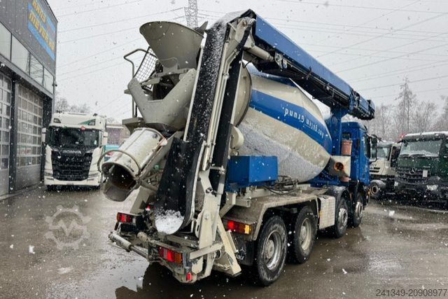 Betonmischer LKW MERCEDES-BENZ Actros 4148 V8 8x4 Mixer 9m3