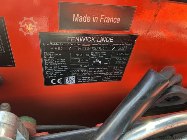 Tow Tractor Linde P30C