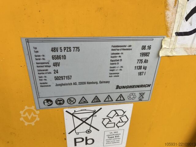 Schubmaststapler Jungheinrich ETV216