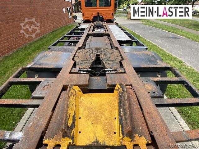 Swap body truck MERCEDES-BENZ Kamag Wiesel Umsetzter Sattelplatte