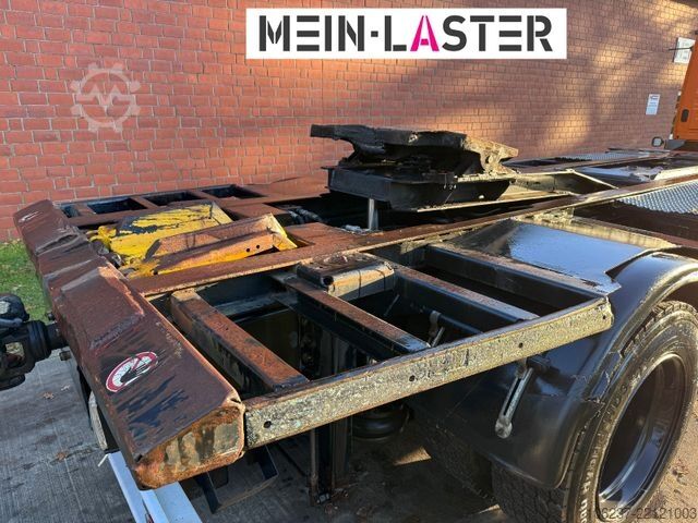 Swap body truck MERCEDES-BENZ Kamag Wiesel Umsetzter Sattelplatte