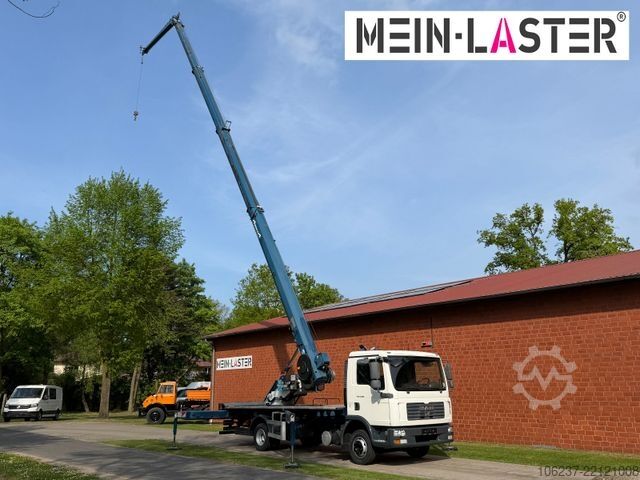 Truck-mounted crane van MAN 8.180  Cormach 23000 36-3  35m kein Klaas/Böcker