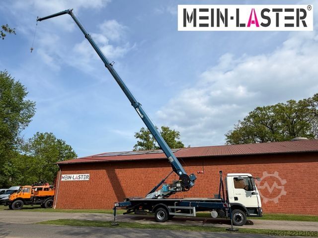 Truck-mounted crane van MAN 8.180  Cormach 23000 36-3  35m kein Klaas/Böcker