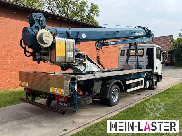 Truck-mounted crane van MAN 8.180  Cormach 23000 36-3  35m kein Klaas/Böcker