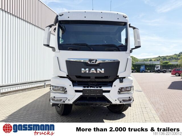 Tipper truck MAN TGS 35.510 8x8 BB, Bordmatik