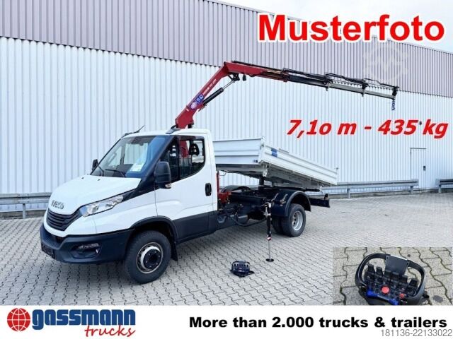 Truck mounted crane  340-K3 RC, Funk