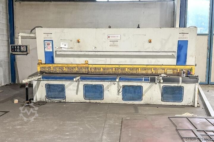 Hydraulic cutting shear swing cut DURMA SBT 4012