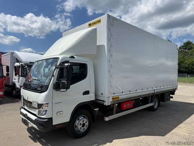 Curtain sider van FUSO FUSO 7 C 18 Plane 6 m LBW 1 T*KLIMA*Automatik