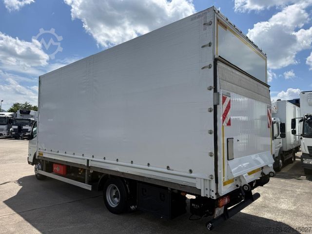 Curtain sider van FUSO FUSO 7 C 18 Plane 6 m LBW 1 T*KLIMA*Automatik