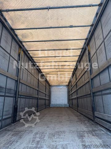 Open semitrailer with tarp SCHMITZ CARGOBULL SCB S3T standard*Lift*SP*TÜV*Palettenkasten
