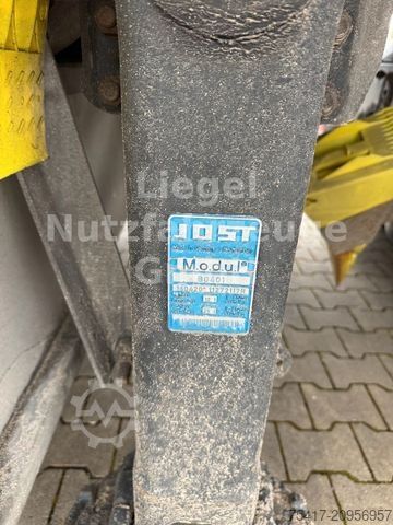 Open semitrailer with tarp SCHMITZ CARGOBULL SCB S3T standard*Lift*SP*TÜV*Palettenkasten