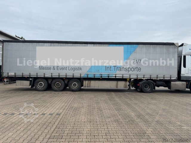 Open semitrailer with tarp SCHMITZ CARGOBULL SCB S3T standard*Lift*SP*TÜV*Palettenkasten