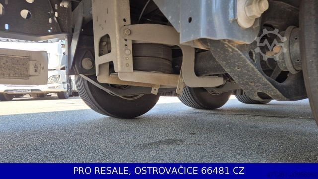 Open semitrailer with tarp WIELTON NS3K MEGA + LIFTACHSE