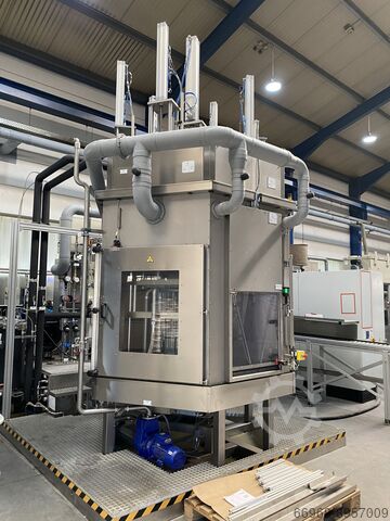 Reinigungsanlage Maschinenbau Silberhorn GmbH 6-Stationen-Rundtisch-Anlage