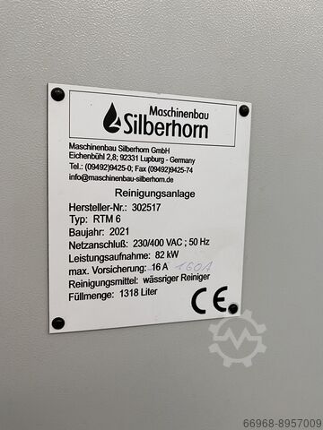 Reinigungsanlage Maschinenbau Silberhorn GmbH 6-Stationen-Rundtisch-Anlage