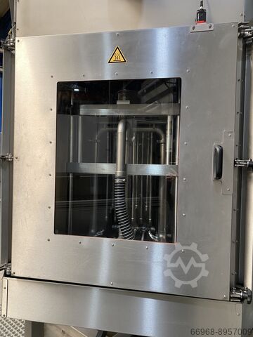 Reinigungsanlage Maschinenbau Silberhorn GmbH 6-Stationen-Rundtisch-Anlage