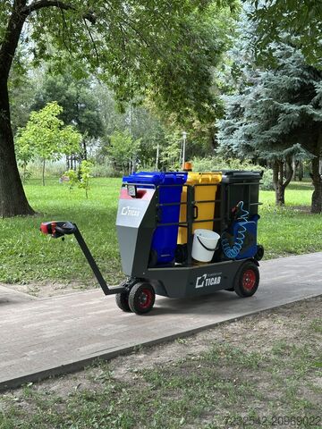 Public utility vehicle TICAB Street Orderly Barrow CITY BEETLE / Self