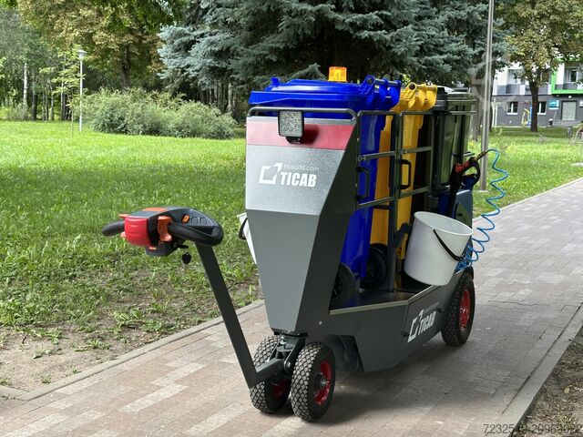 Public utility vehicle TICAB Street Orderly Barrow CITY BEETLE / Self