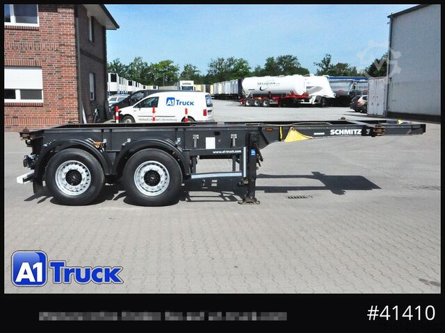 Auflieger-Wechselfahrgestell SCHMITZ SCF 18-20, 20 Fuss Container, Liftachse,