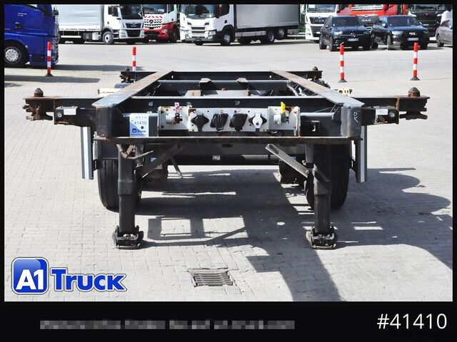 Auflieger-Wechselfahrgestell SCHMITZ SCF 18-20, 20 Fuss Container, Liftachse,