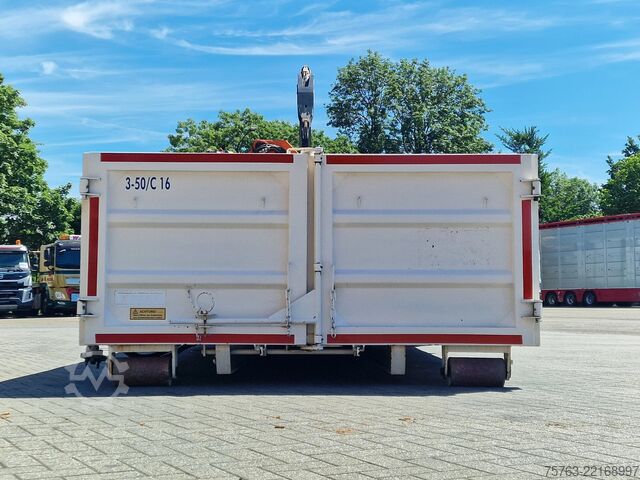Kastenwagen Palfinger PK9501 Crane / Grua / Kran - Stift container -