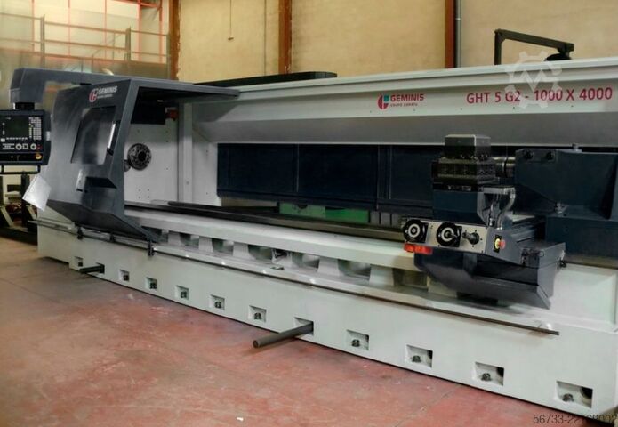 CNC lathe GEMINIS GHT5 G2  4000 x 1000