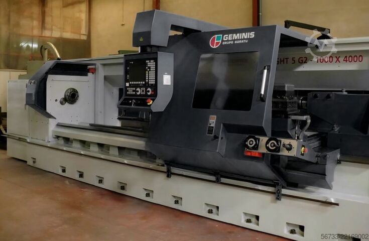 CNC lathe GEMINIS GHT5 G2  4000 x 1000