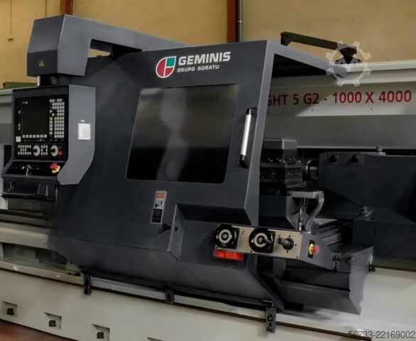 CNC lathe GEMINIS GHT5 G2  4000 x 1000