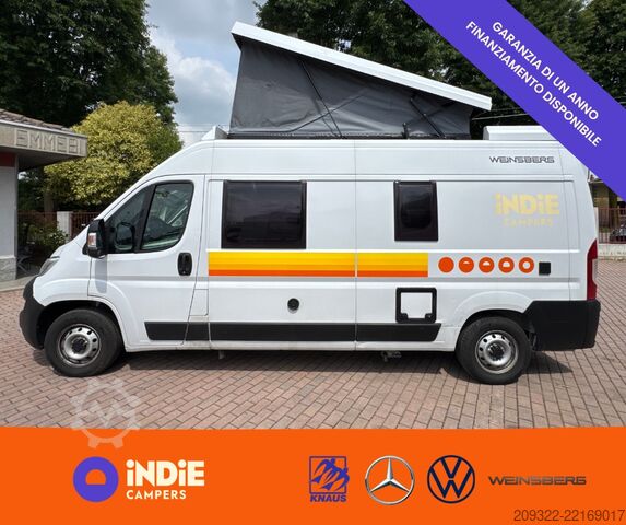 Kastenwagen Wohnmobil / Campervan 2024 Fiat Ducato Weinsberg Carabus | Manuale | Tetto a soffietto