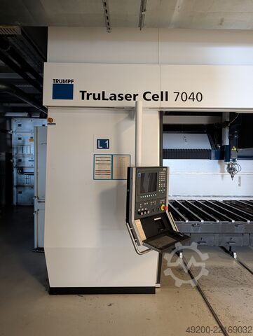 3D-Laserschneidanlage TRUMPF TruLaser Cell 7040