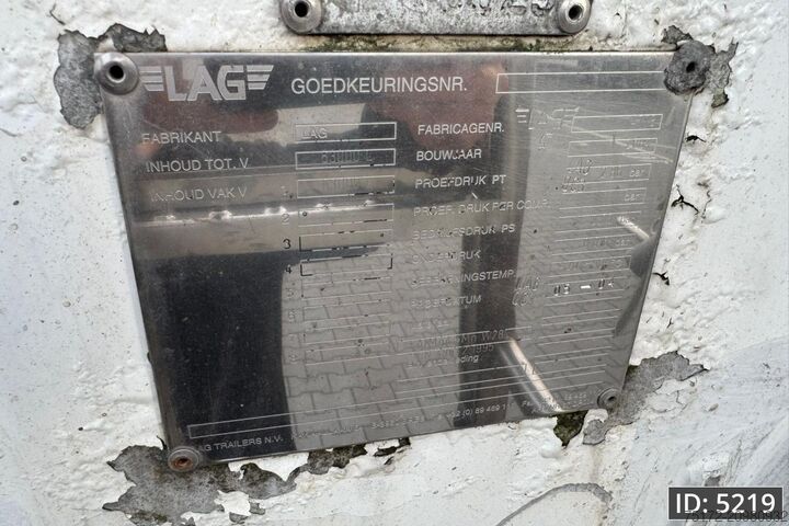 Silo LAG Silo 63m3 / BPW Disk / 5 pieces