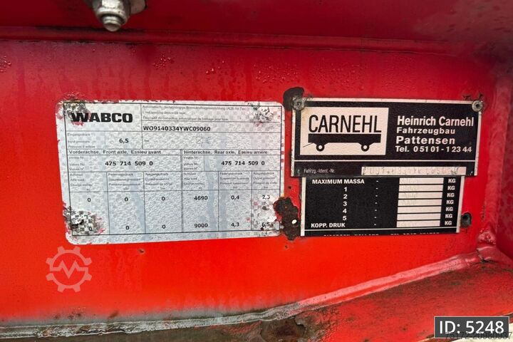 Tipper Carnehl SAND KIPPER 25 m3