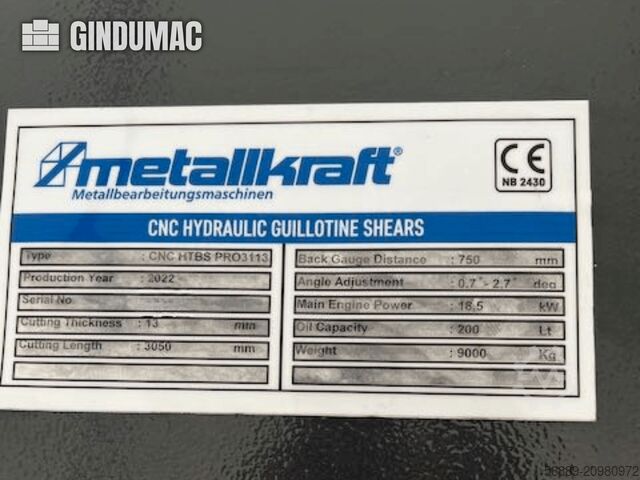 Metallkraft  HTBS PRO 3113 Metallkraft HTBS PRO 3113