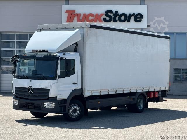 LKW mit Pritsche & Plane  Atego 1224L EDSCHA Curtainsider