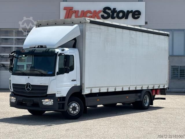LKW mit Pritsche & Plane  Atego 1524L EDSCHA Curtainsider