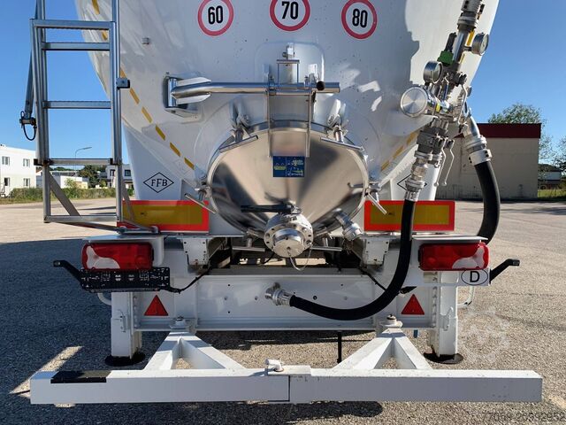 Silo semitrailer FELDBINDER KIP 60.3  ( 5X )