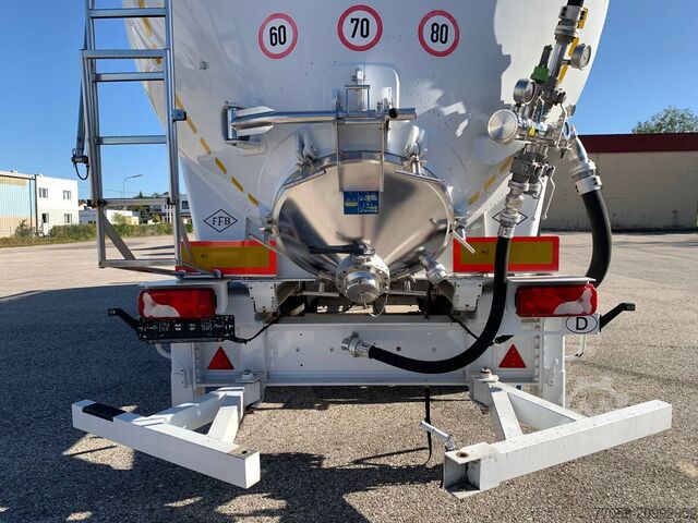 Silo semitrailer FELDBINDER KIP 60.3  ( 5X )