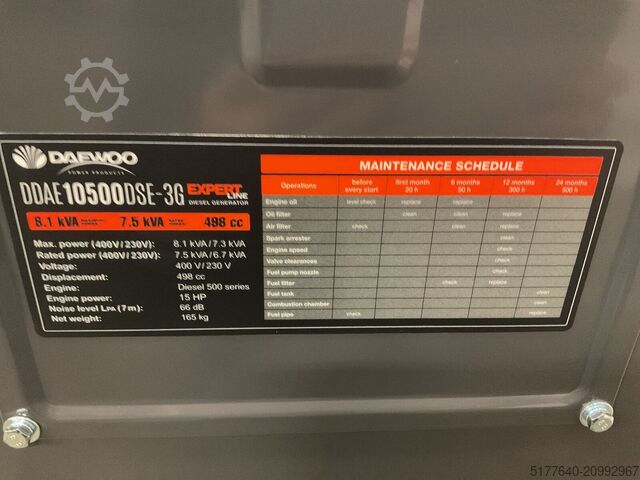 Generator set Daewoo 