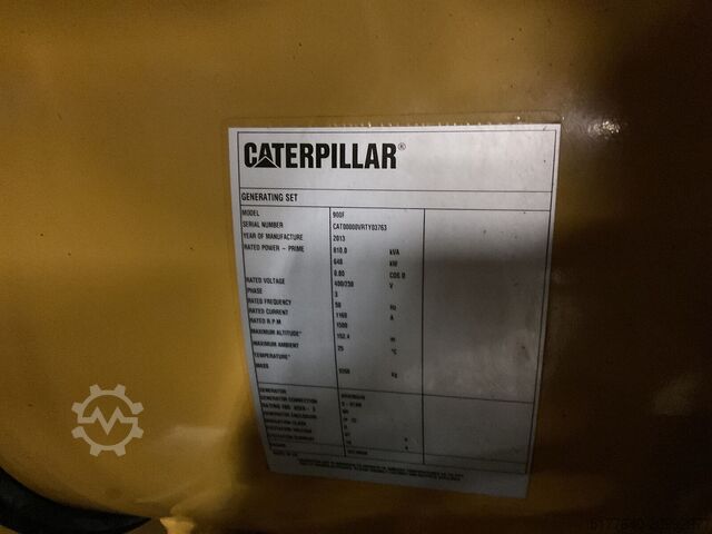 Generator set Caterpillar 3412 STA, 900F