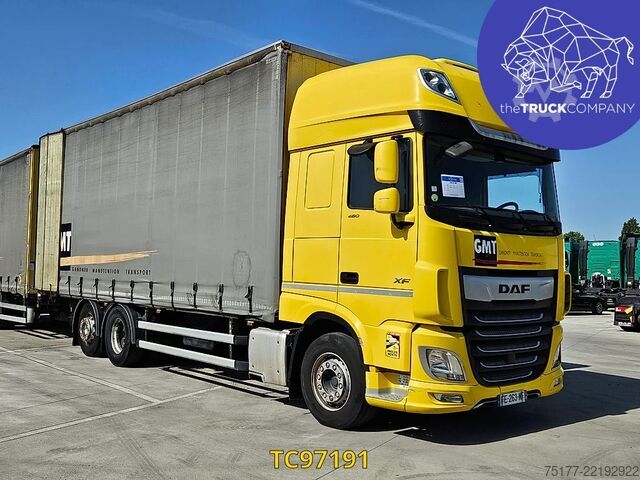 Sliding tarpaulin DAF XF 480