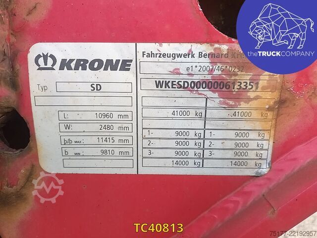 Container transportation Krone 